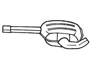 AKS DASIS SG60445 vidurinis duslintuvas