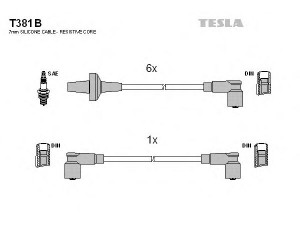 TESLA T381B uždegimo laido komplektas 
 Kibirkšties / kaitinamasis uždegimas -> Uždegimo laidai/jungtys
270560-6