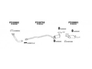 VENEPORTE 300296 išmetimo sistema 
 Išmetimo sistema -> Išmetimo sistema, visa