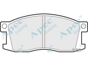 APEC braking PAD321 stabdžių trinkelių rinkinys, diskinis stabdys 
 Techninės priežiūros dalys -> Papildomas remontas
4502169301, 45022692670, 45022692671