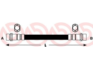 BREMBO T 24 036 stabdžių žarnelė 
 Stabdžių sistema -> Stabdžių žarnelės
1064257, 98AG2282AB, 24522801963