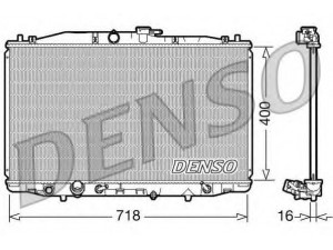 DENSO DRM40023 radiatorius, variklio aušinimas 
 Aušinimo sistema -> Radiatorius/alyvos aušintuvas -> Radiatorius/dalys
19010RBBE51
