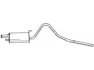 AKS DASIS SG38614 galinis duslintuvas