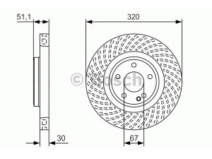 BOSCH 0 986 479 A59 stabdžių diskas 
 Stabdžių sistema -> Diskinis stabdys -> Stabdžių diskas
246 421 26 12, A 246 421 26 12