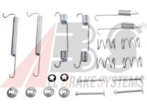 A.B.S. 0849Q priedų komplektas, stabdžių trinkelės 
 Stabdžių sistema -> Būgninis stabdys -> Dalys/priedai
94508490, 96084900