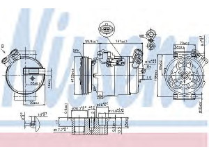 NISSENS 89308 kompresorius, oro kondicionierius 
 Oro kondicionavimas -> Kompresorius/dalys
09132925, 12758381, 12759394, 13193157