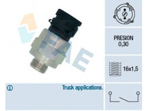 FAE 18122 alyvos slėgio jungiklis 
 Variklis -> Variklio elektra
20424051