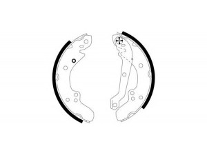 MINTEX MGR62 stabdžių trinkelių komplektas 
 Techninės priežiūros dalys -> Papildomas remontas
1591135, 5019048, 5020421, 5020558
