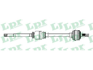 LPR DS52296 kardaninis velenas 
 Ratų pavara -> Kardaninis velenas
3273AR, 3273YR