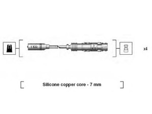 MAGNETI MARELLI 941175190760 uždegimo laido komplektas 
 Kibirkšties / kaitinamasis uždegimas -> Uždegimo laidai/jungtys
