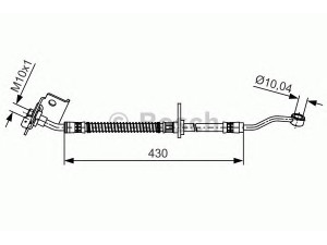 BOSCH 1 987 481 504 stabdžių žarnelė 
 Stabdžių sistema -> Stabdžių žarnelės
58732 1E000