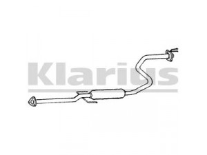 KLARIUS HA195L vidurinis duslintuvas 
 Išmetimo sistema -> Duslintuvas
18220SR4X92