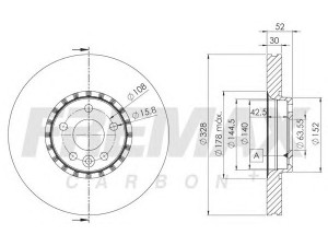 FREMAX BD-7304 stabdžių diskas 
 Stabdžių sistema -> Diskinis stabdys -> Stabdžių diskas
31277342