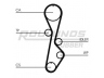 ROULUNDS RUBBER RR1274 paskirstymo diržas 
 Techninės priežiūros dalys -> Papildomas remontas
F8B212205, F8B212205A, F8B212205A9A