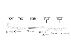 ASMET VA036715 išmetimo sistema 
 Išmetimo sistema -> Išmetimo sistema, visa