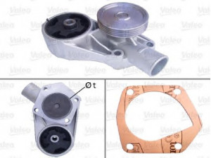 VALEO 506522 vandens siurblys 
 Aušinimo sistema -> Vandens siurblys/tarpiklis -> Vandens siurblys
007 070 246, 007070243, 047121011