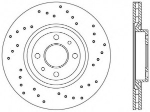 OPEN PARTS BDRS1231.25 stabdžių diskas 
 Stabdžių sistema -> Diskinis stabdys -> Stabdžių diskas
0046427947, 0046427949, 0060811890