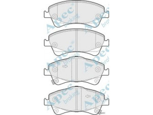 APEC braking PAD1707 stabdžių trinkelių rinkinys, diskinis stabdys 
 Techninės priežiūros dalys -> Papildomas remontas
0446502280, 446502190, 446502280