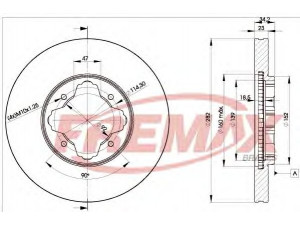 FREMAX BD-0837 stabdžių diskas 
 Stabdžių sistema -> Diskinis stabdys -> Stabdžių diskas
45251-SM4-G01, 45251-SM4-G02, 45251-SN7-E50