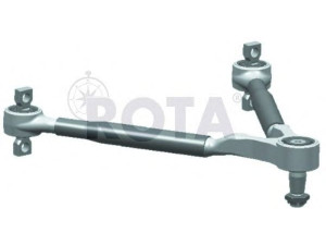 ROTA 2058172 vikšro valdymo svirtis 
 Ašies montavimas/vairavimo mechanizmas/ratai -> Valdymo svirtis/pasukamosios svirties sujungimas -> Vairo trauklės (valdymo svirtis, išilginis balansyras, diago
4255 9868, 4256 3373, 4255 9868