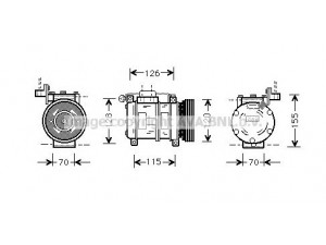 AVA QUALITY COOLING BWK040 kompresorius, oro kondicionierius 
 Oro kondicionavimas -> Kompresorius/dalys
64528371021