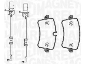 MAGNETI MARELLI 363916060674 stabdžių trinkelių rinkinys, diskinis stabdys 
 Techninės priežiūros dalys -> Papildomas remontas
4H0698451C, 4H0698451D