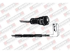 FERODO FWI210 įspėjimo kontaktas, stabdžių trinkelių susidėvėjimas 
 Stabdžių sistema -> Susidėvėjimo indikatorius, stabdžių trinkelės
1238403, 90305792