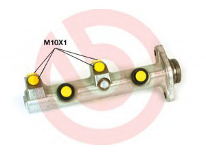 BREMBO M 85 071 pagrindinis cilindras, stabdžiai 
 Stabdžių sistema -> Pagrindinis stabdžių cilindras
010125, 03212060123, 03212060133