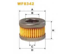 WIX FILTERS WF8342 kuro filtras