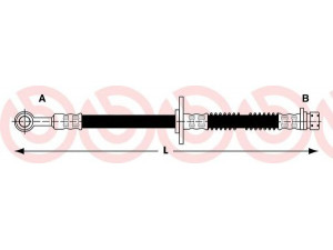 BREMBO T 52 027 stabdžių žarnelė 
 Stabdžių sistema -> Stabdžių žarnelės
GBH241, 1987476589, BFH4589, PHD269