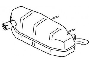 AKS DASIS SG41637 galinis duslintuvas