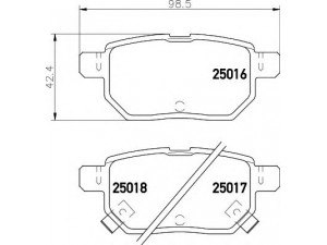 HELLA 8DB 355 014-991 stabdžių trinkelių rinkinys, diskinis stabdys 
 Techninės priežiūros dalys -> Papildomas remontas
0446647020, 0446647060, 0446647061