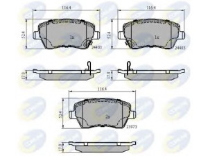 COMLINE CBP3984 stabdžių trinkelių rinkinys, diskinis stabdys 
 Techninės priežiūros dalys -> Papildomas remontas
D10601HA0A, D10601HA0B