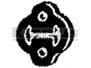 KLARIUS DNF10 laikantysis rėmas, duslintuvas
1428178010, 1428778000, 2065001B01
