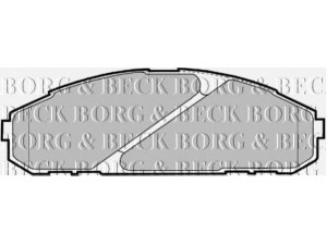BORG & BECK BBP1585 stabdžių trinkelių rinkinys, diskinis stabdys 
 Techninės priežiūros dalys -> Papildomas remontas
4106037J91, 4106037J93, D106037J90