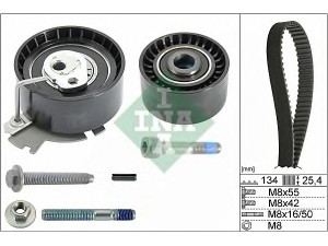 INA 530 0379 10 paskirstymo diržo komplektas 
 Techninės priežiūros dalys -> Papildomas remontas
0831.L3, 0831.R9, 0831.L3