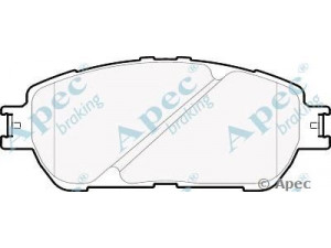 APEC braking PAD1852 stabdžių trinkelių rinkinys, diskinis stabdys
0446533270, 446528510