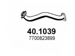 ASSO 40.1039 išleidimo kolektorius 
 Išmetimo sistema -> Išmetimo vamzdžiai
7700823888, 7700823899