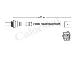 CALORSTAT by Vernet LS150024 lambda jutiklis 
 Išmetimo sistema -> Jutiklis/zondas
89467-28040, 89467-41040, 89467-42020