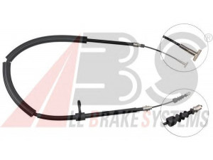 A.B.S. K17948 trosas, stovėjimo stabdys 
 Stabdžių sistema -> Valdymo svirtys/trosai
46542755, 46843743