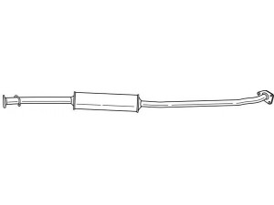 AKS DASIS SG37428 vidurinis duslintuvas