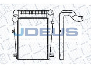 JDEUS 814B02 tarpinis suslėgto oro aušintuvas, kompresorius 
 Variklis -> Oro tiekimas -> Įkrovos agregatas (turbo/superįkrova) -> Tarpinis suslėgto oro aušintuvas
8194145, 98194145