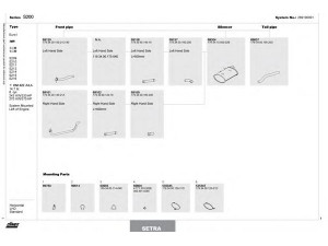 DINEX 269100001 išmetimo sistema