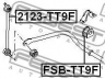 FEBEST 2123-TT9F šarnyro stabilizatorius 
 Ašies montavimas/vairavimo mechanizmas/ratai -> Stabilizatorius/fiksatoriai -> Savaime išsilyginanti atrama
4519467, 54618-ET00A, 48820-08030