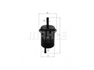 KNECHT KL 704 kuro filtras 
 Filtrai -> Kuro filtras
G67513480, JE4520490A