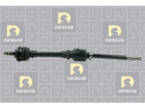 DA SILVA JC3540B kardaninis velenas 
 Ratų pavara -> Kardaninis velenas
32736T, 32736V, 32736T, 32736V