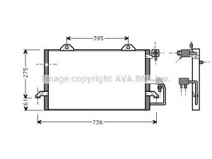 AVA QUALITY COOLING AI5121 kondensatorius, oro kondicionierius 
 Oro kondicionavimas -> Kondensatorius
8A0260401AA, 8A0260401D, 8A0260403AA