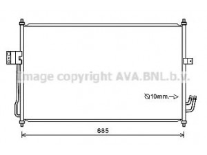 AVA QUALITY COOLING CT5057 kondensatorius, oro kondicionierius