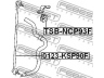 FEBEST TSB-NCP93F skersinio stabilizatoriaus įvorių komplektas 
 Ašies montavimas/vairavimo mechanizmas/ratai -> Stabilizatorius/fiksatoriai -> Sklendės
48815-52080