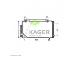 KAGER 94-6291 kondensatorius, oro kondicionierius 
 Oro kondicionavimas -> Kondensatorius
80100S7A013